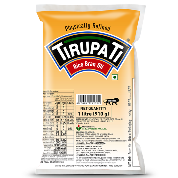 Rice Bran Oil 1 Ltr