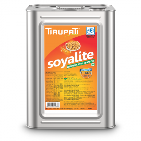Refined Soyabean Oil 15 Ltr tin
